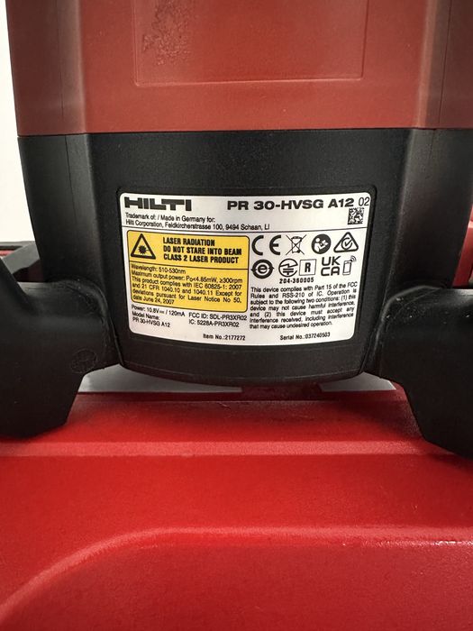 Laser Hilti (PR 30-HVSG)