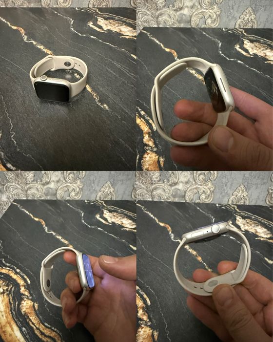 apple watch 8 45mm 97% акб starlink ceramik alumin