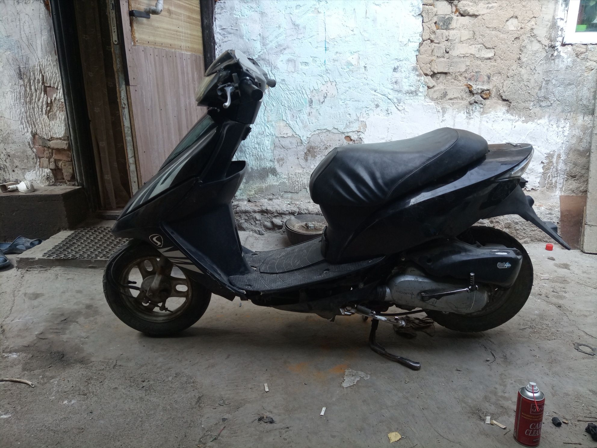 Honda Dio с коляской