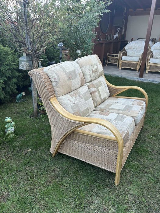 Комплект естествен ратан