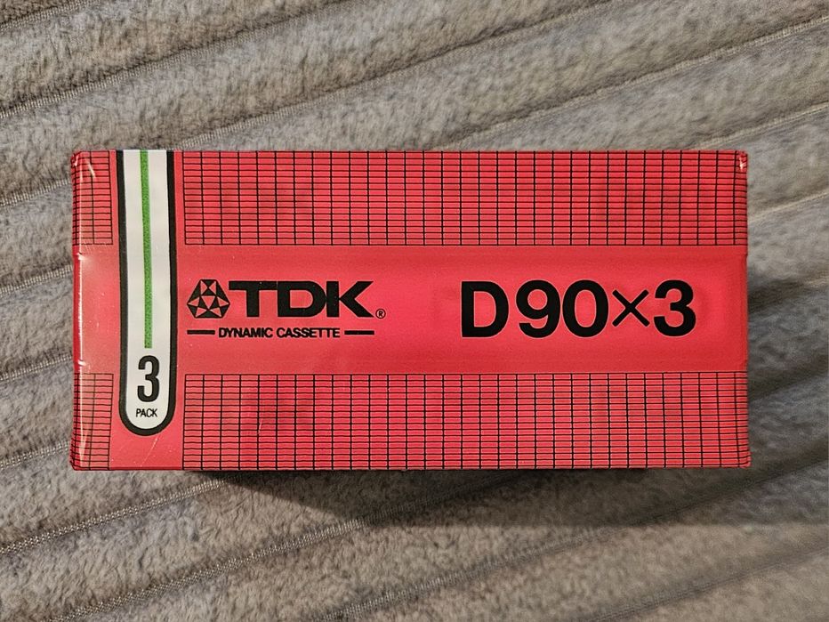 Pack 3 Casete Audio TDK  D90 Japan 1982