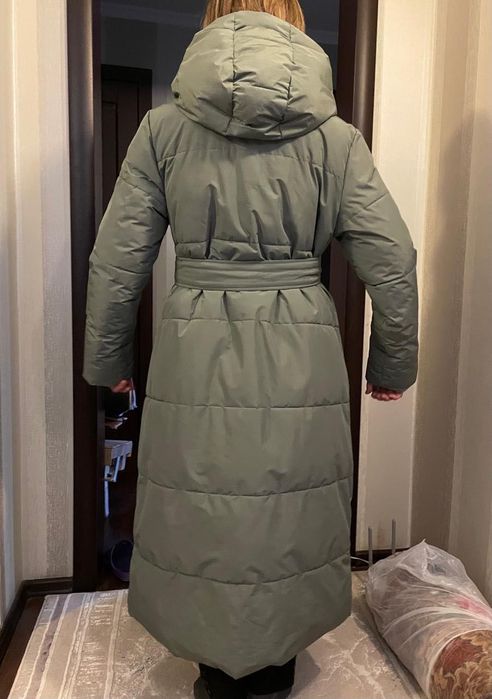 Зимняя длинная куртка