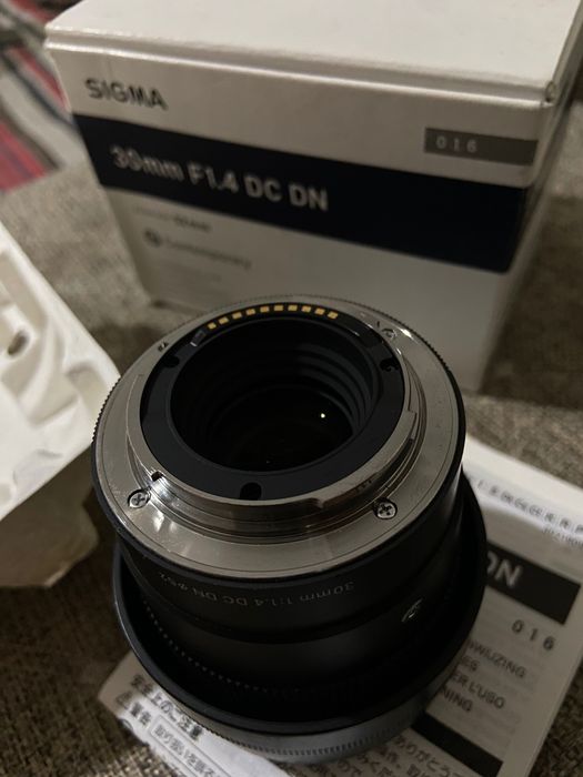 Sigma 30mm f/1.4 DC DN
Contemporary Sony E