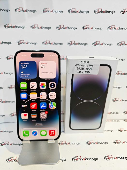 iPhone 14 Pro Black Neverlocked 128GB 52806