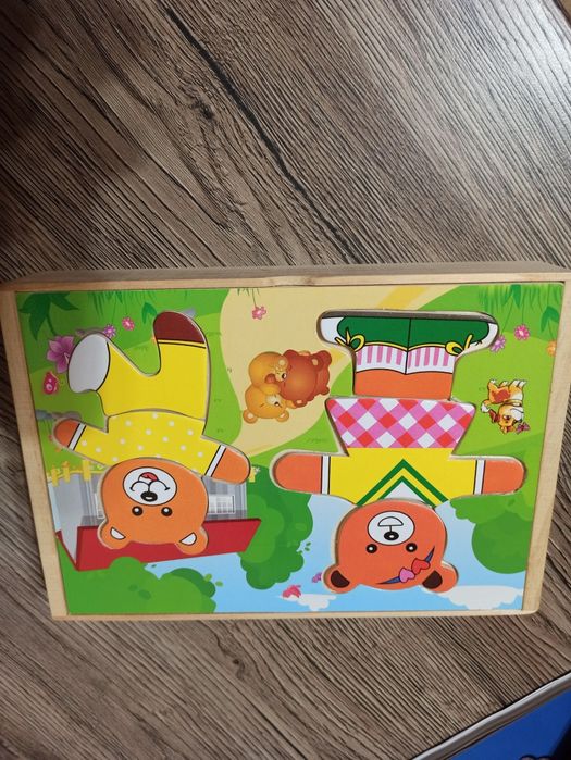 Пазлы деревянные