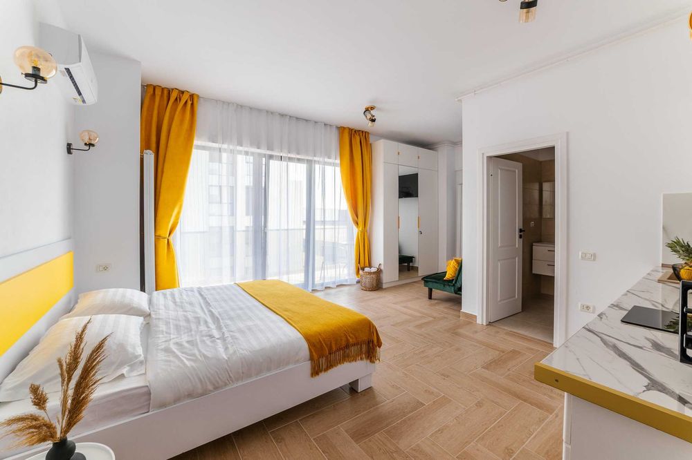 Direct proprietar, Inchiriez studio in Mamaia Nord, la distanta de 30 m de plaja, mobilat și utilat complet, in complex Tomis Villa Promenada — fotografia 1