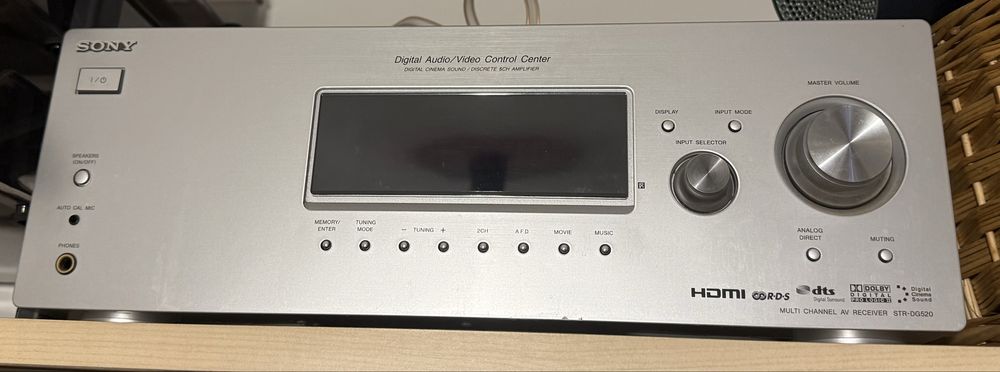 Sony STR-DG520 + SS-FCR4000 — Set home-cinema complet