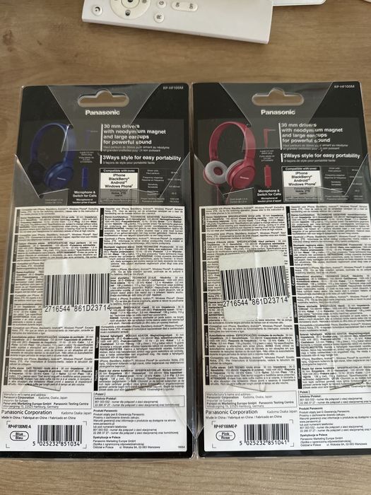 Слушалки panasonic