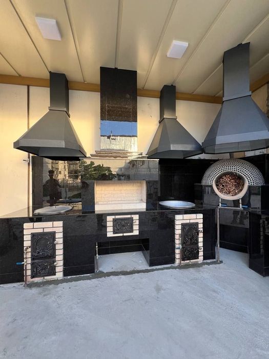 Йозги ошхона барбекю мангал очаг летние кухни