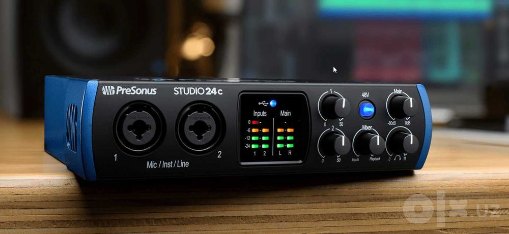 Presonus Studio 24C – идеальное решение для домашней звукозаписи