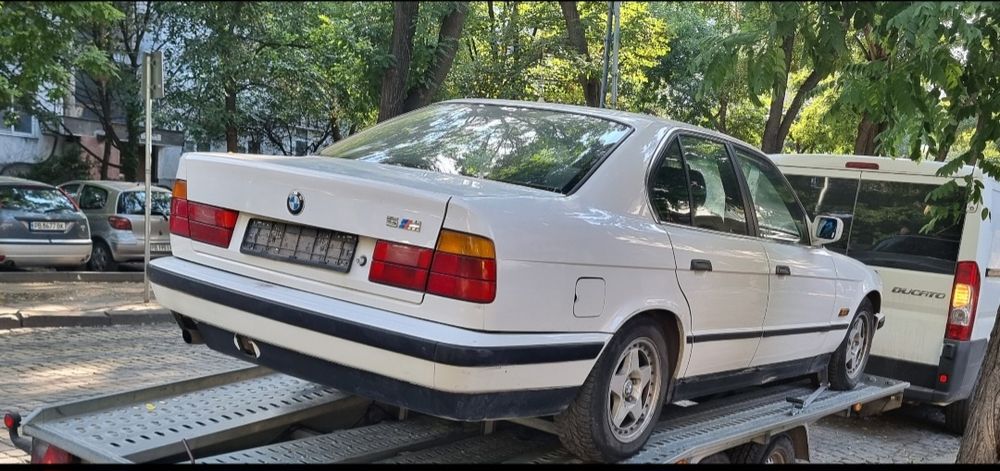 BMW 520i в движение