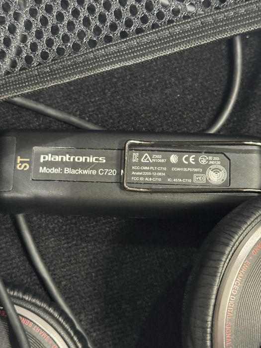 Plantronics Blackwire C720‑M (USB & Bluetooth, noise‑canceling)