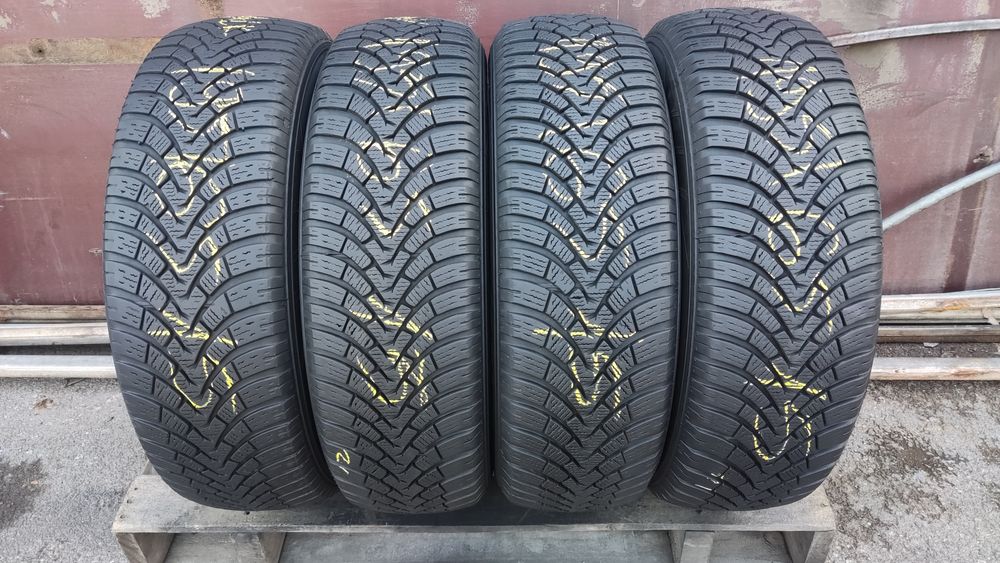 4бр. зимни гуми 195/65/15 Falken Euro winter 
dot21
7+mm
Много добро с