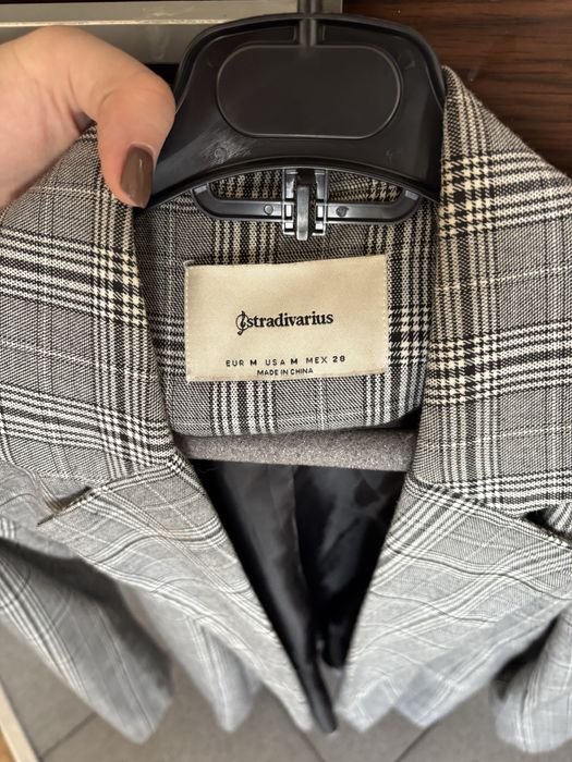 Пидажак женский серый