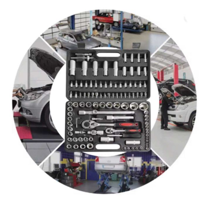 Куфар с инструменти 108 части - Гедоре