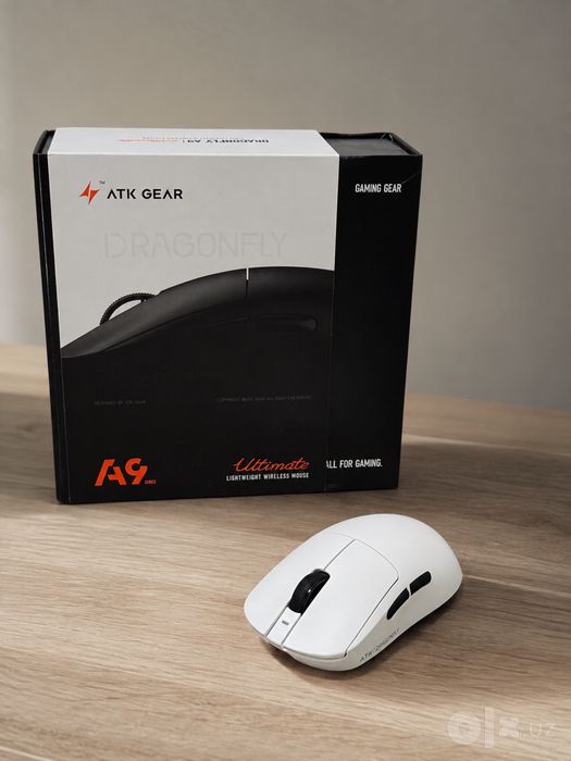 ATK A9 Ultimate + глайды x-raypad xraypad obsidian