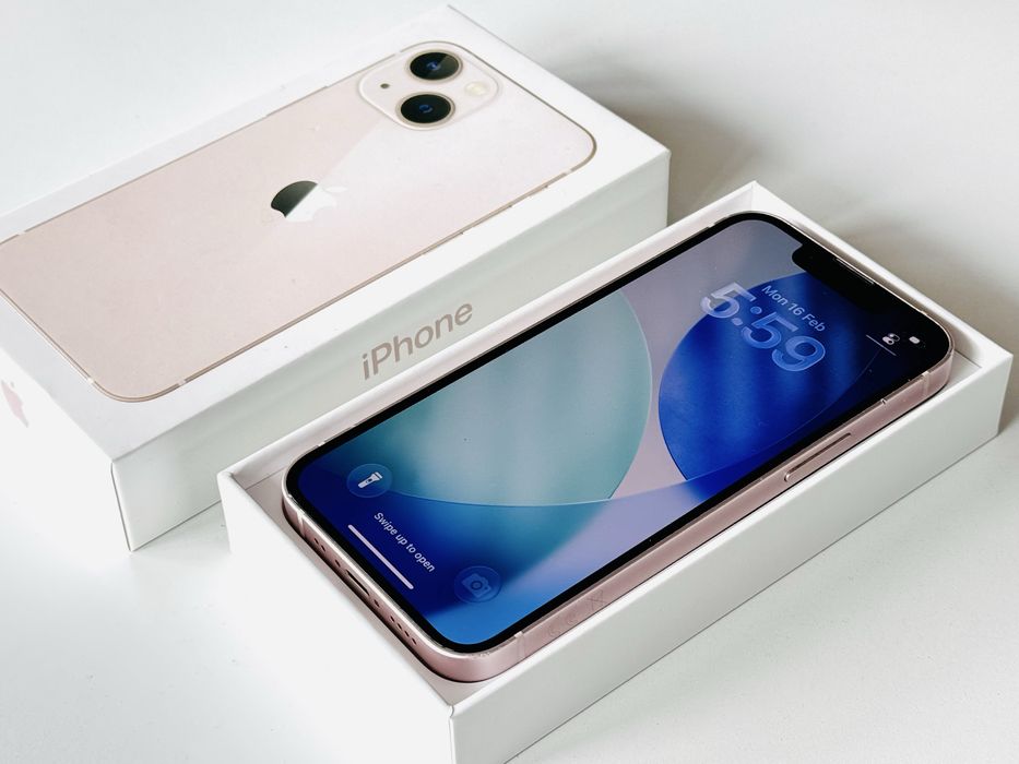 Iphone 13 Mini 512GB Pink 100% Батерия ! Гаранция 6 месеца