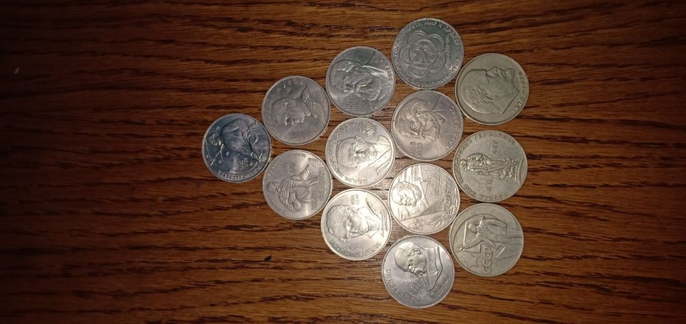 советские рубли