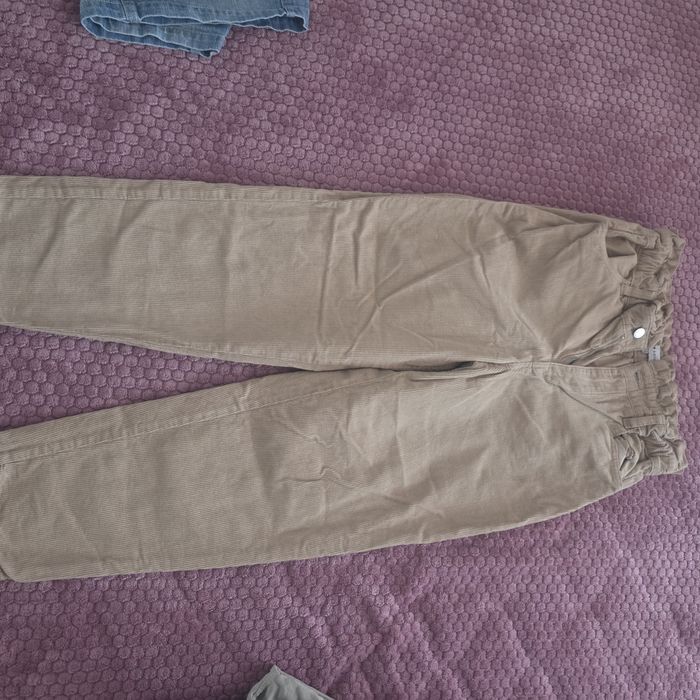 дънки,панталон трикотажен  и джинси Zara,Sisley и други 5бр