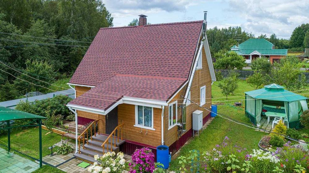 Кровля Гибкая черепица Технониколь крыша