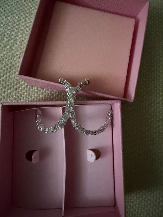 Кристални обеци Swarovski НОВО