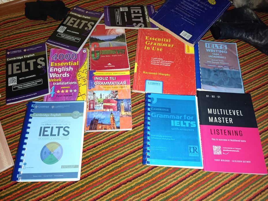 Ingliz tili kitoblar bepul