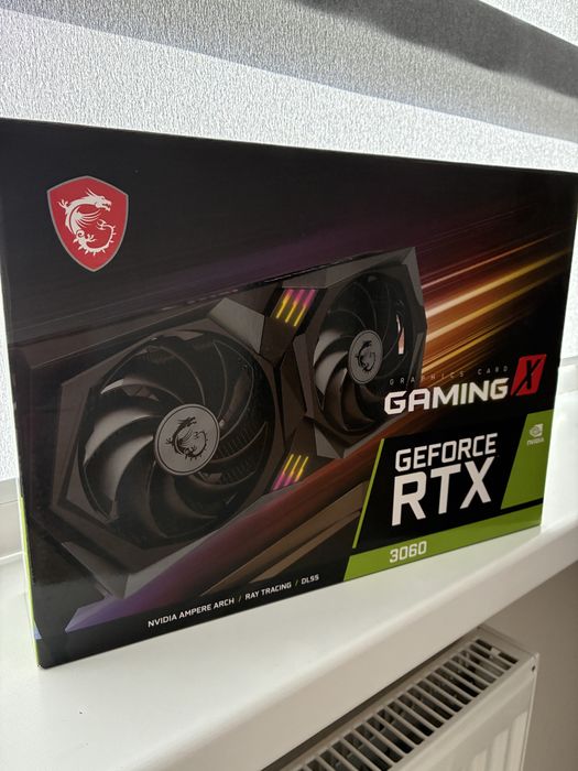 Видеокарта RTX 3060 MSI Gaming X 12gb