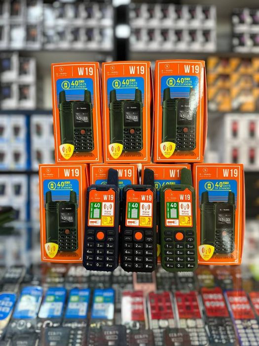 (Yangi) Новые телефоны  S-mobile W19 | Antennasi yaxshi | 3 SIM