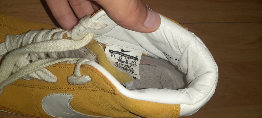 Nike SB Blazer Mid mustared edition