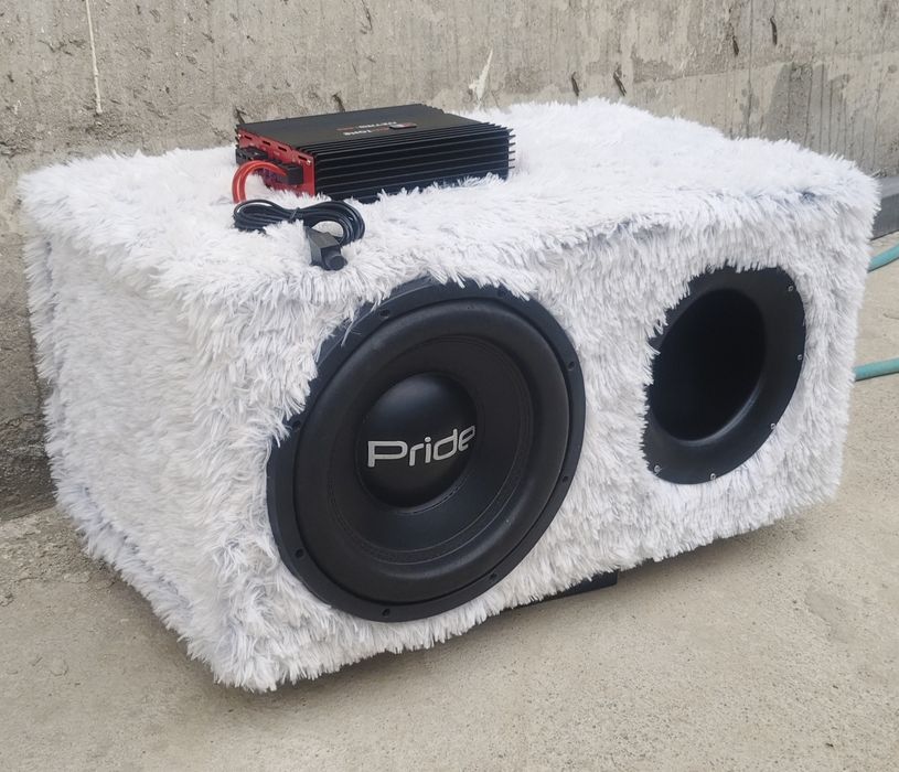 Сабвуфер Pride 1000/2000w с моноблокам новый
