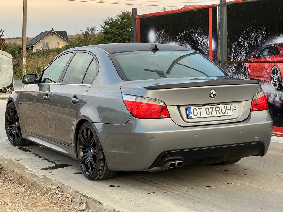 BMW Seria 5/ E60/ 3.0D/ Pachet M/ Interior seria 7/ Jante Spider/ Navi android