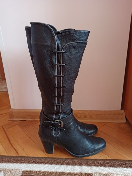 дамски ботуши естествена кожа