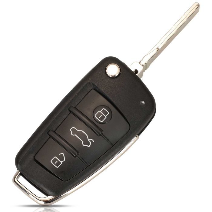 Автоключ сгъваем с 3 бутона за Audi (А4, S4, А4 cabrio) комплект!