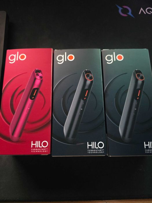 Glo hilo Ruby & Black