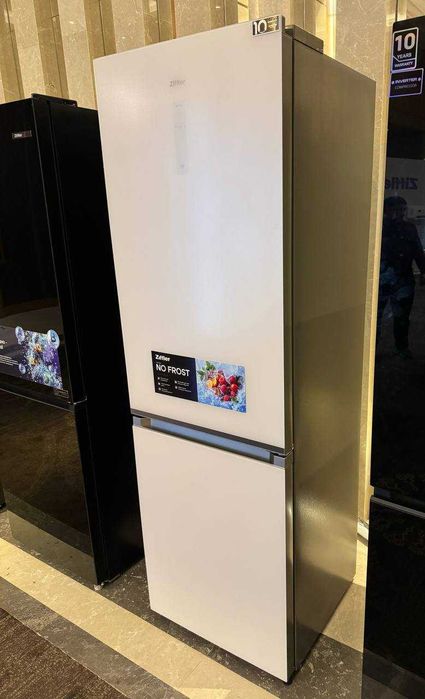 Холодильник Ziffler LRF-345BFWG Inverter  No Frost 345 л