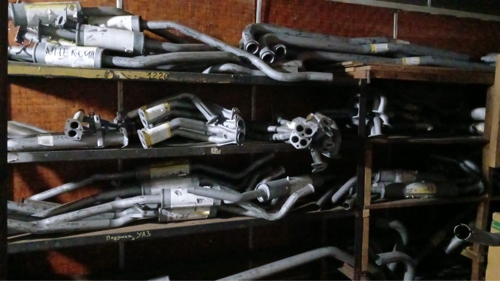 Глушителя газель, газ 53, уаз, иномарки
