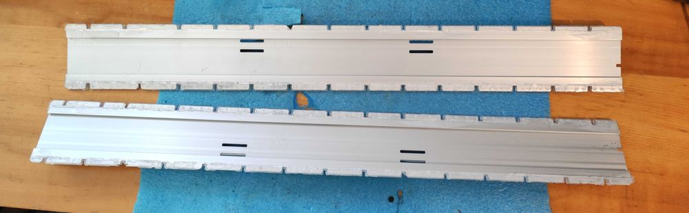 Profile Aluminiu Radiator Lungi 58cm pt. proiecte diy, amplificatoare