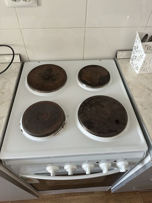 Электроплита в рабочем состоянии