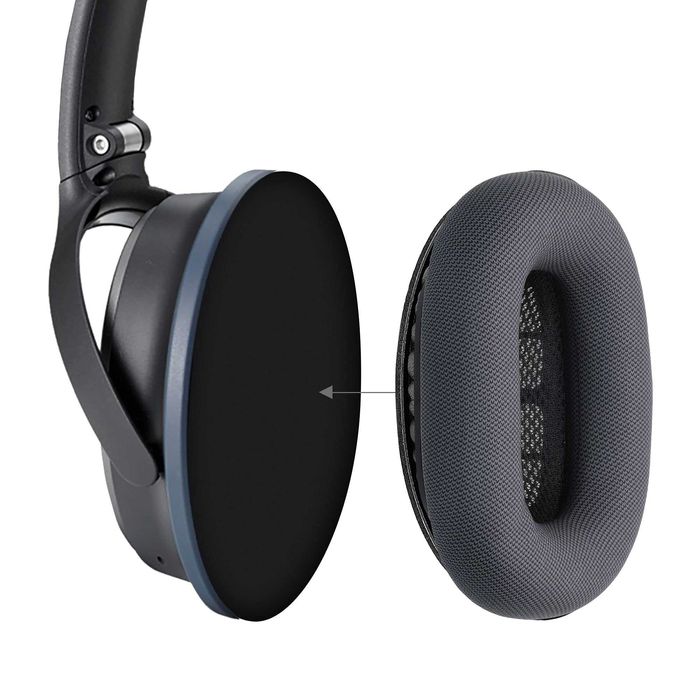 Set 2 bureti JZF pentru casti AirPods Max 1, Over-Ear - Spuma cu memorie, Plasa