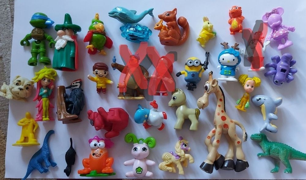 Киндер игрушки разные