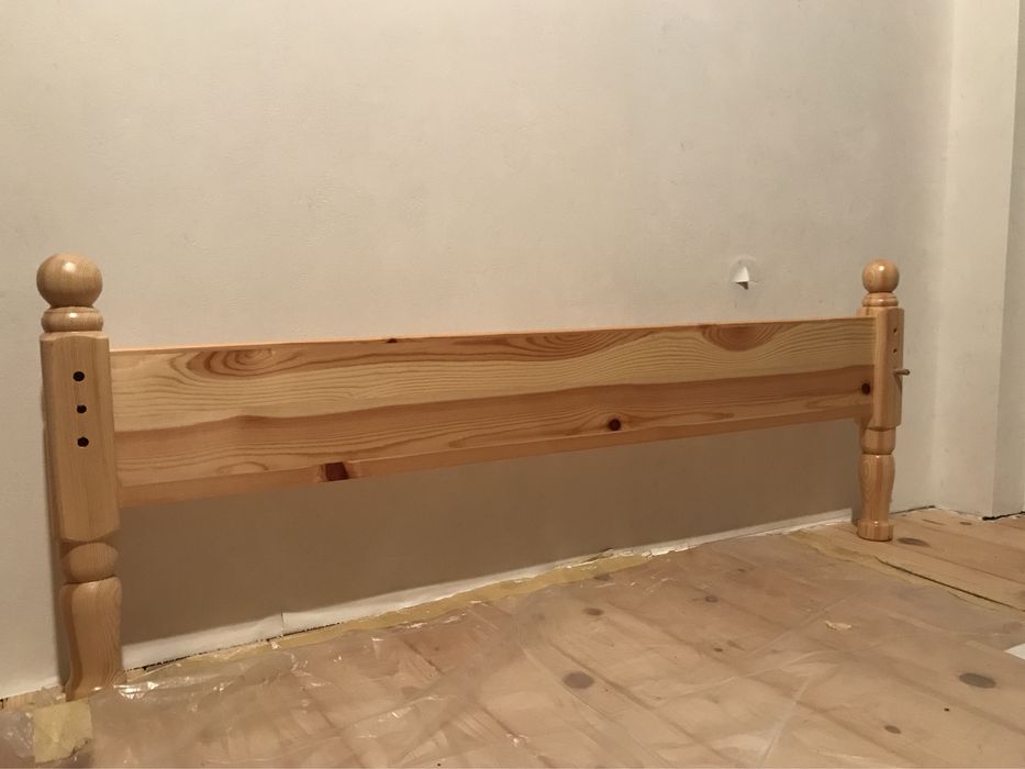 Дървено легло + Матрак