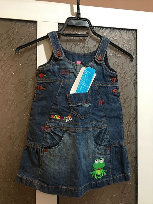 Детски дънков сукман