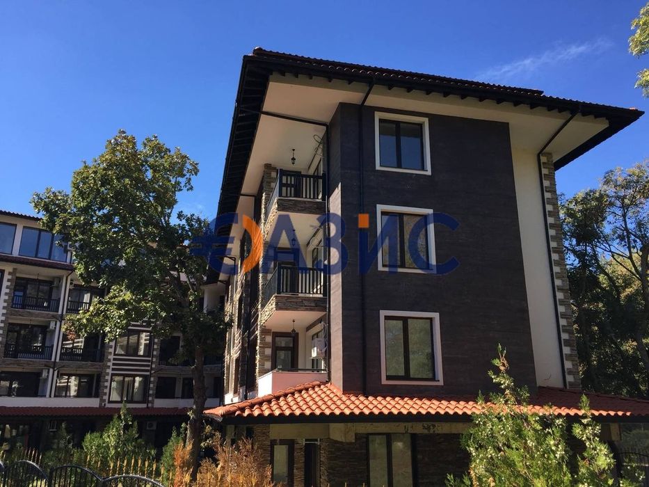 Студио на 4-ти етаж, Грийн Парадайз-4, Приморско, България - 29,89 кв. м.,#34184298
