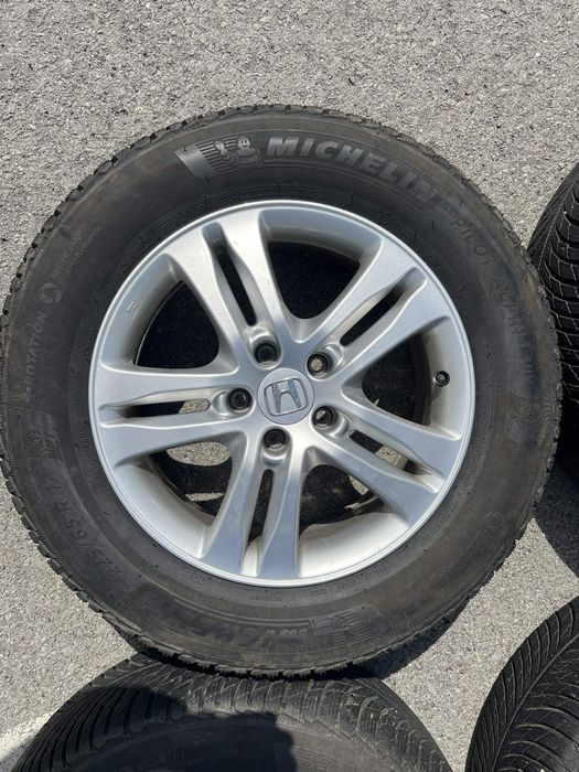 4 Джанти Хонад 17 и зимни гуми Michelin