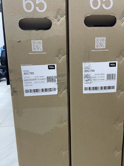 Телевизор TCL 65 C765/C6K QD - Mini Led - 4K в наличии  есть !