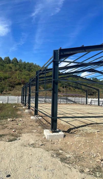 Vând hala structura metalică 12x30x4 fac si alte dimesiuni