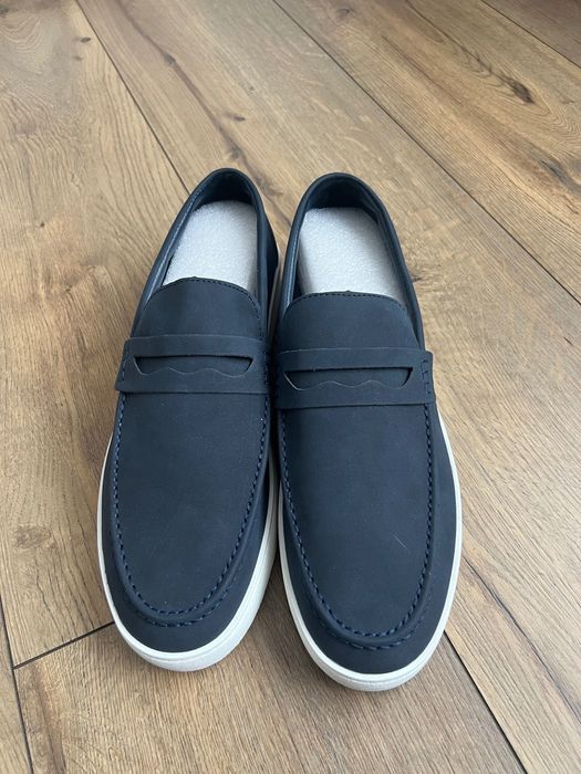 Мъжки сини мокасини Brave Soul