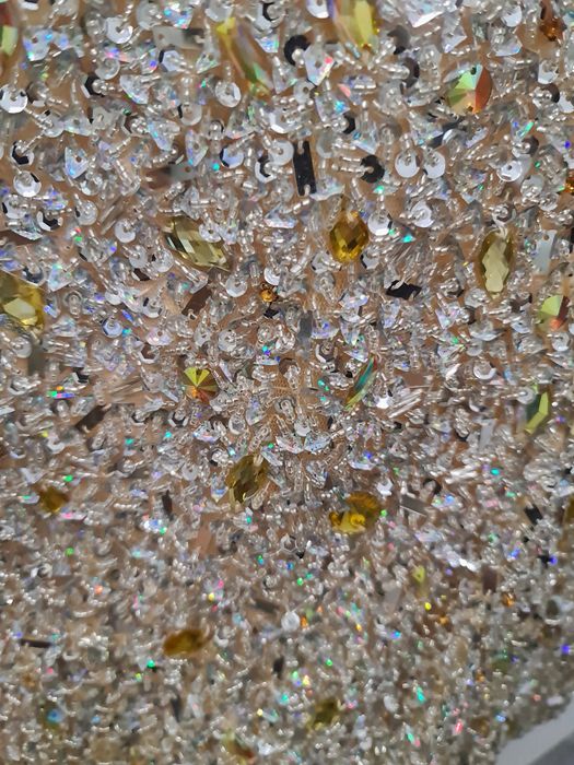 Вечернее платье со стразами