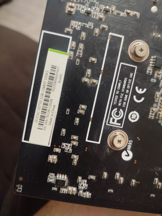 Продается zotac gt 730 1gb 128bit