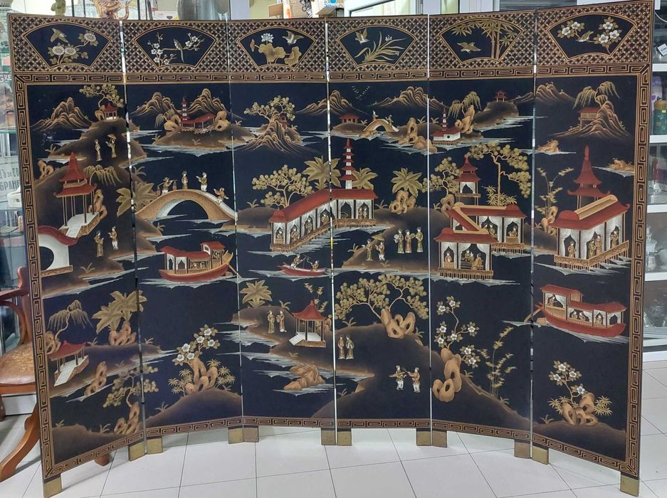 Китайски параван 19-ти век